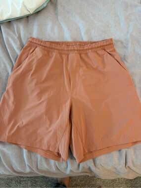 lululemon Men's M Athletic Shorts (no liner) — Orange